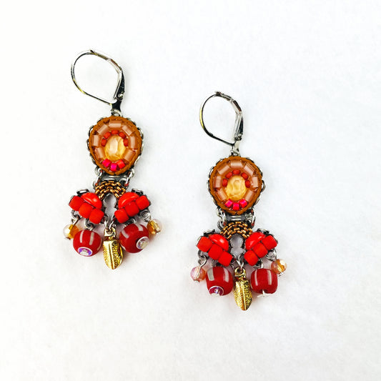 Ayala Bar Rot Red Radical Earrings