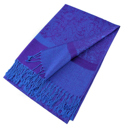 JTC Paisley Pashmina Shawl Scarf - Multiple Colors