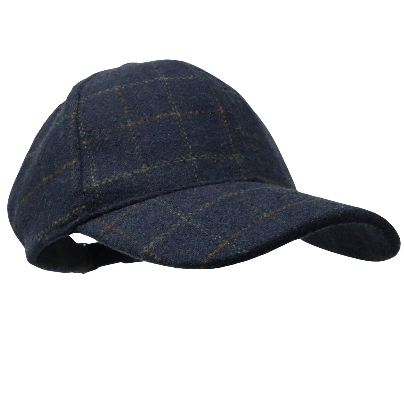 Alba Men's Tweed Check Baseball Cap - Multiple Colors