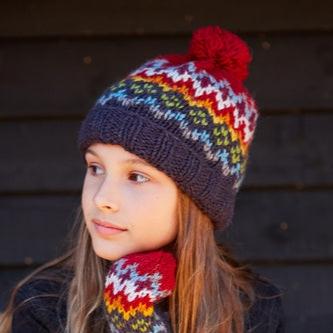 Pachamama Kid's Clifden Bobble Beanie