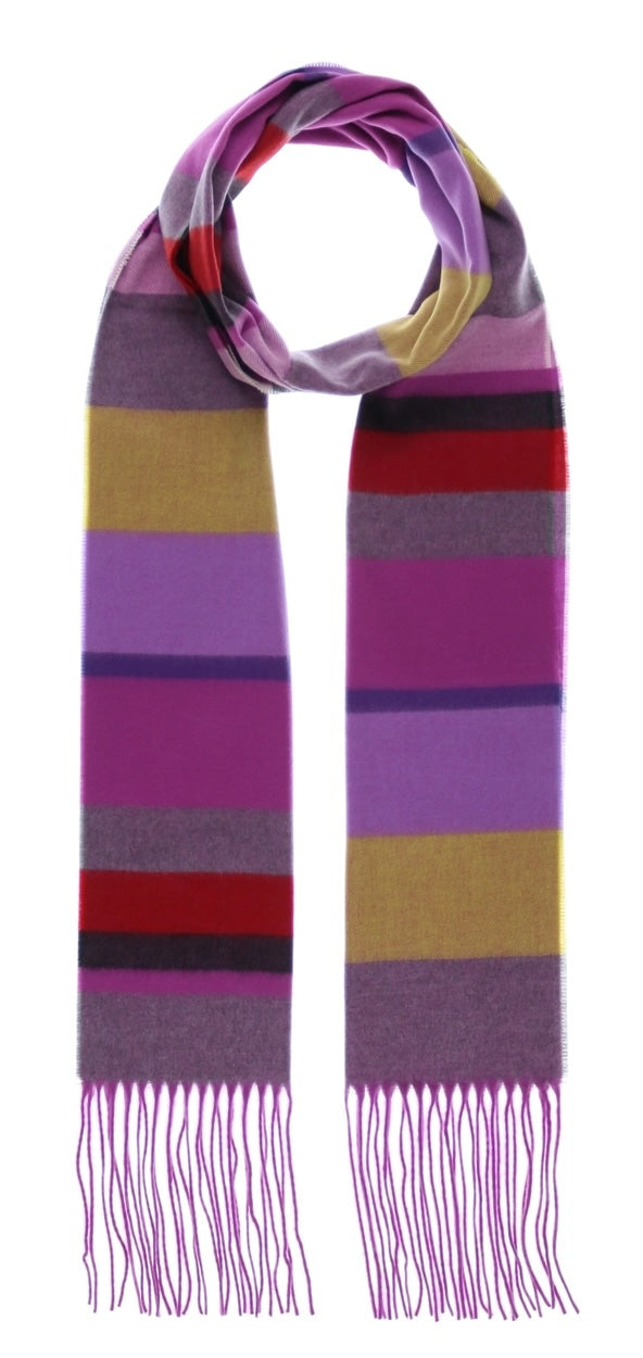 Fraas Multi Stripe Scarf - Multiple Colors