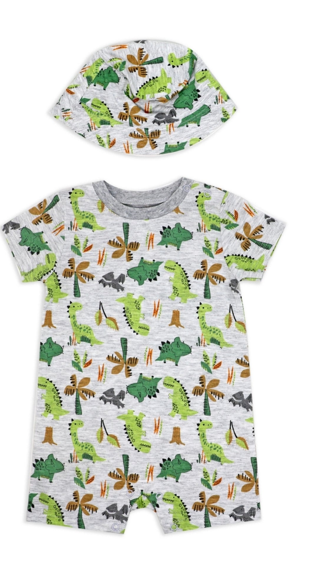 Rose Textiles Boy 2 Piece Romper Set - Multiple Prints