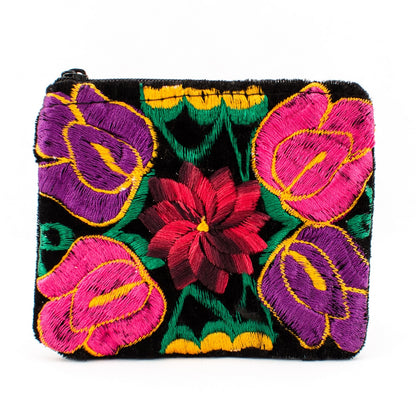 Lucia's Imports Velvet Coin Bag