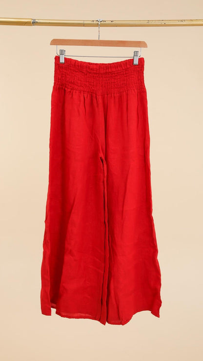 Lea & Luc Linen Trouser - Multiple Colors