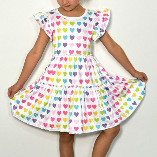 Clover Cottage Bright Hearts Dress