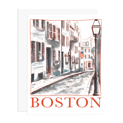 Ramus & Co. Boston MA Greeting Card