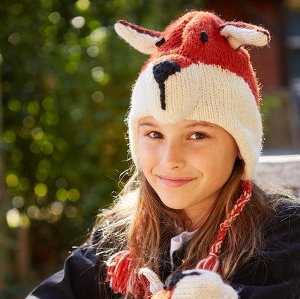 Pachamama Kid's Animal Fox Hat