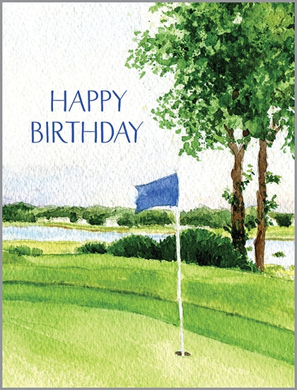 Gina B Designs Golf Birthday Card