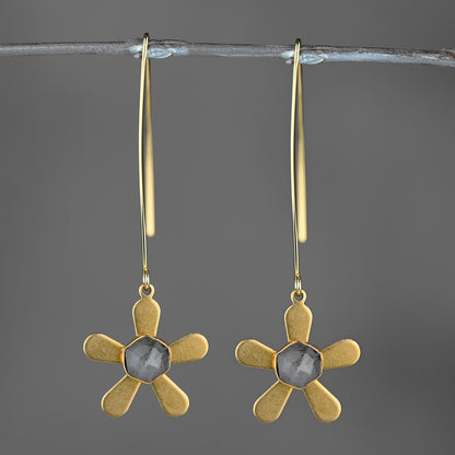 KBD Studio Happy Flower Drop Earrings