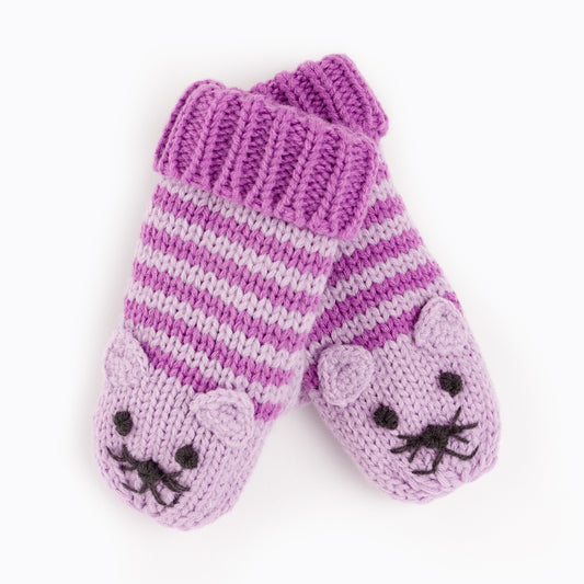 Peppercorn Kids Cat Mittens - Multiple Colors