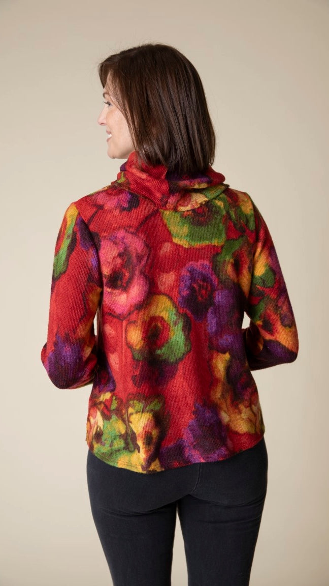 Habitat Abstract Floral Easy Cowl - Multiple Colors