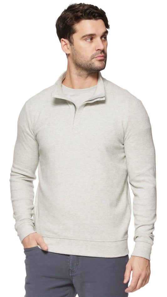 Flag & Anthem Hero Twill 1/4 Zip Mock Neck Pullover - Multiple Colors