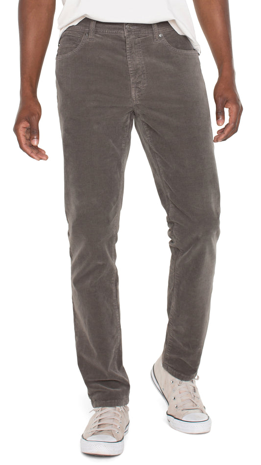 Liverpool Kingston Modern Straight Cord Pant