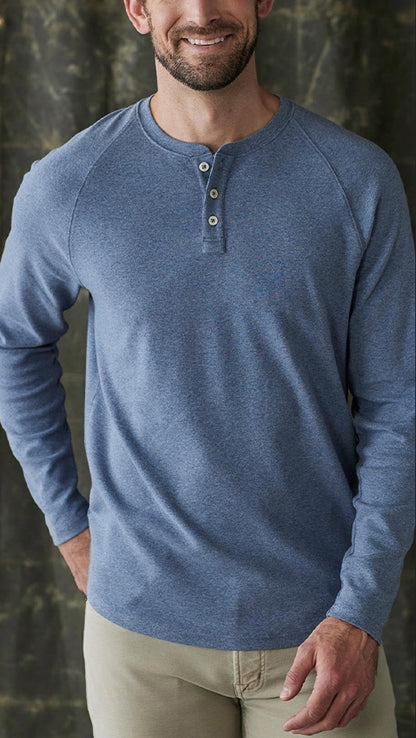 The Normal Brand Puremeso Everyday Henley Shirt - Multiple Colors