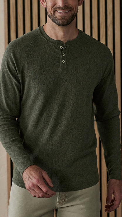 The Normal Brand Puremeso Everyday Henley Shirt - Multiple Colors