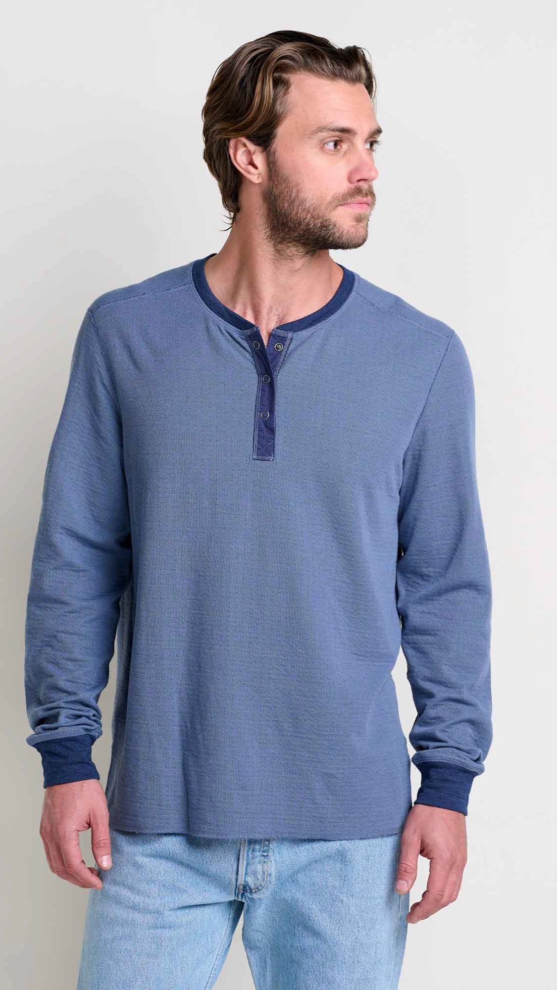 Toad&Co Nord Reversible Henley Shirt - Multiple Colors