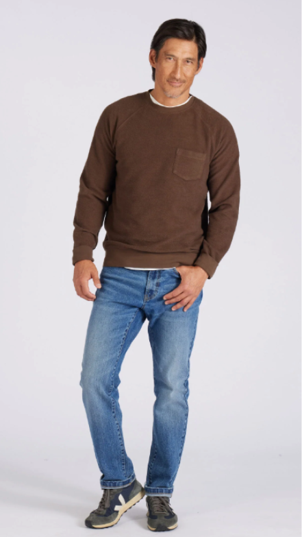 Grayers Dunlop Reverse Fleece Crew Sweatshirt - Multiple Colors