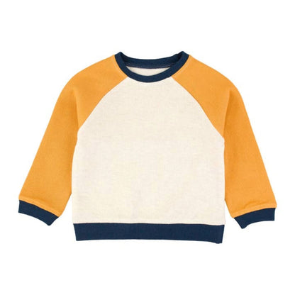 RuffleButts Color Block Raglan Sweatshirt