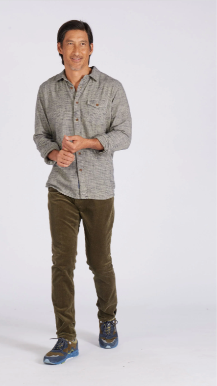 Grayers Linear Slub Twill Shirt - Multiple Colors