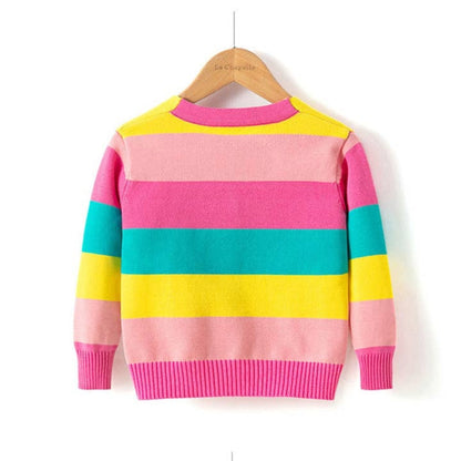 MyKids USA Rainbow Cardigan