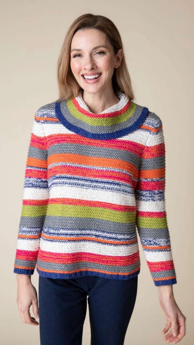 Habitat Rustic Multi Stripe Pullover