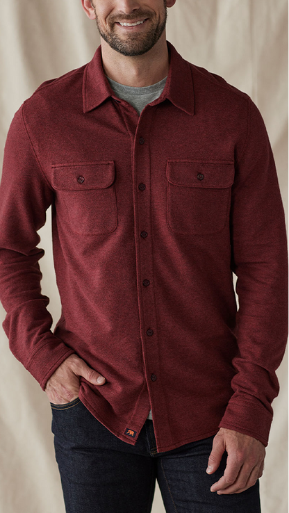 The Normal Brand Textured Knit Shirt - Multiple Colors