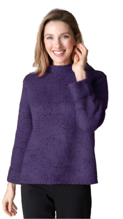 Habitat Confetti Funnel Neck Pullover - Multiple Colors