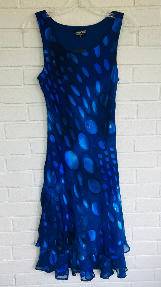 Ammpoure Silk Double Layer Dress - Multiple Prints