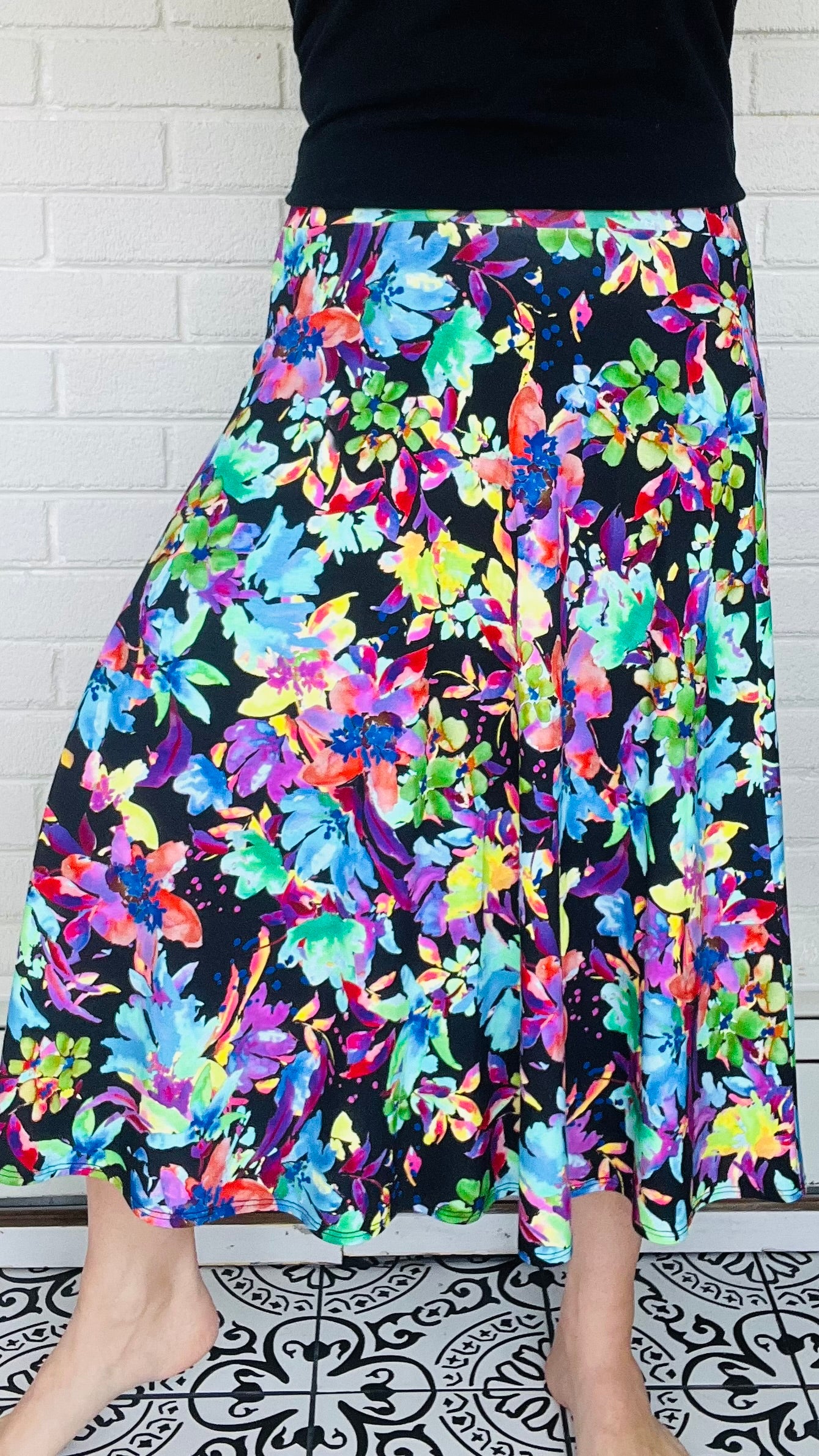 Salaam Flo Skirt - Multiple Prints – Susanna