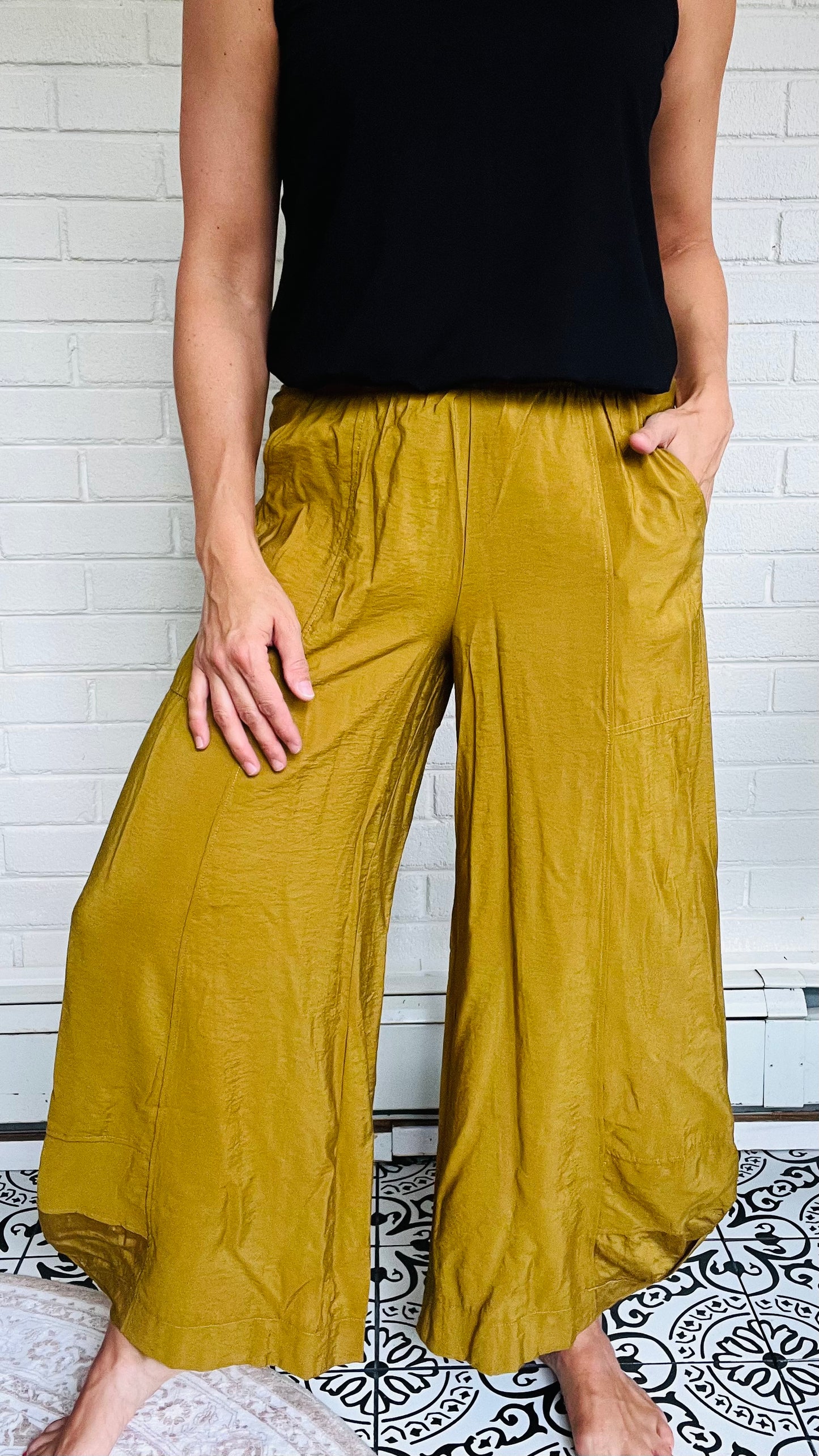 Shana Apparel Lantern Pants - Multiple Colors