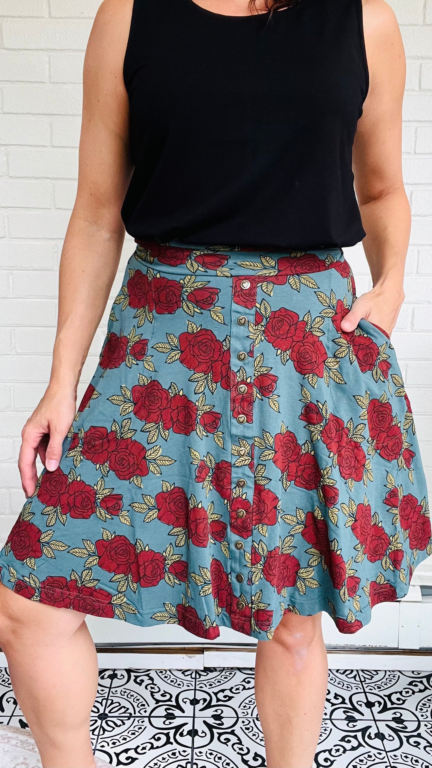 Effie's Heart Hiking Skirt - Multiple Prints