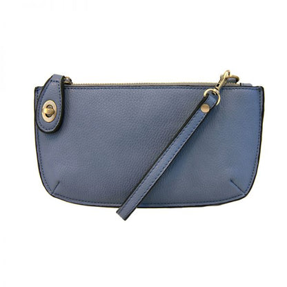 Joy Susan Vegan Leather Mini Crossbody Wristlet Clutch - Multiple Colors