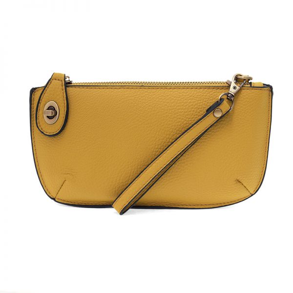 Joy Susan Vegan Leather Mini Crossbody Wristlet Clutch - Multiple Colors