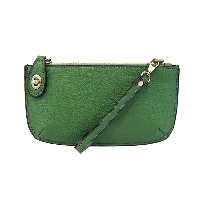 Joy Susan Vegan Leather Mini Crossbody Wristlet Clutch - Multiple Colors