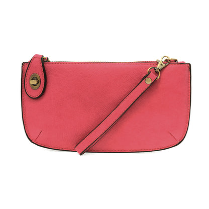 Joy Susan Vegan Leather Mini Crossbody Wristlet Clutch - Multiple Colors