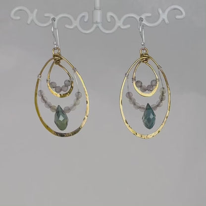 Art By Any Means Champagne Bubble Earrings