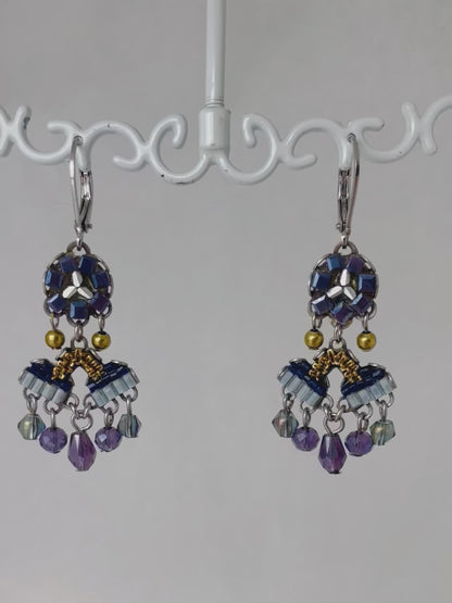 Ayala Bar Mystical Grape Iniko Earrings