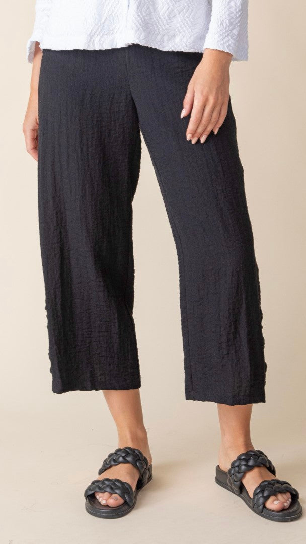 Habitat Express Travel Ruched Straight Crop Pant