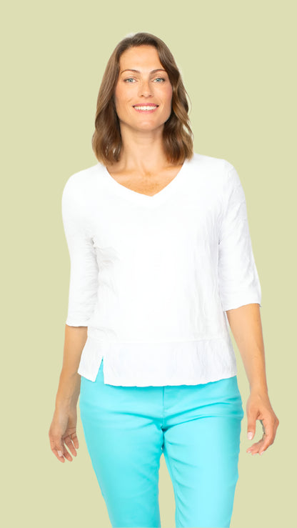 Habitat Cascade Cotton Elbow Sleeve Tee - Multiple Colors