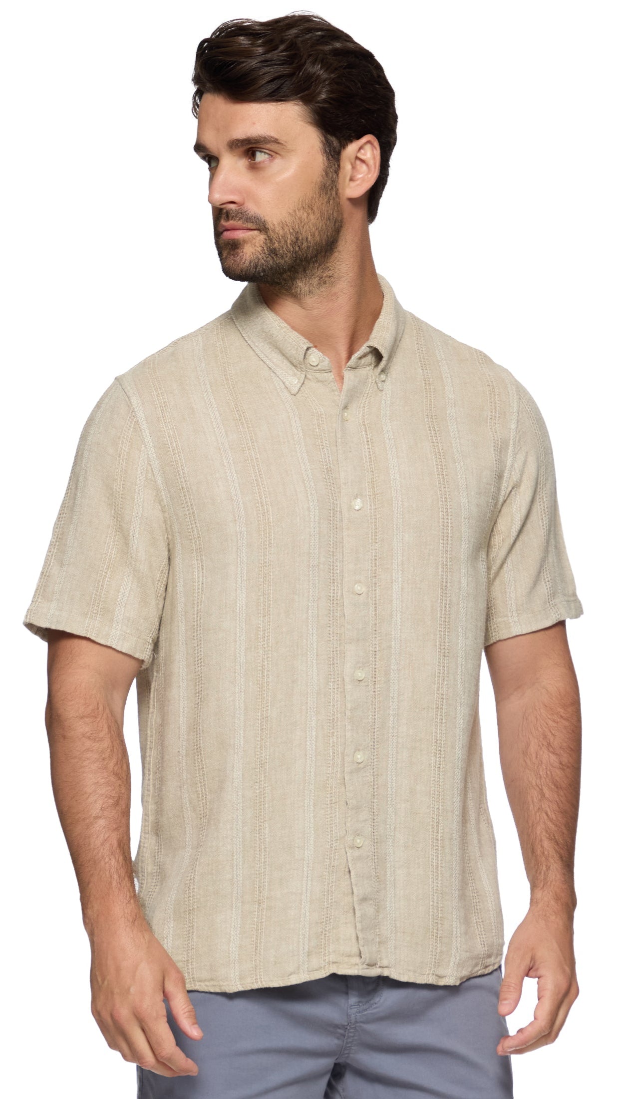 Flag & Anthem Oceanside Linen Blend Shirt - Multiple Colors