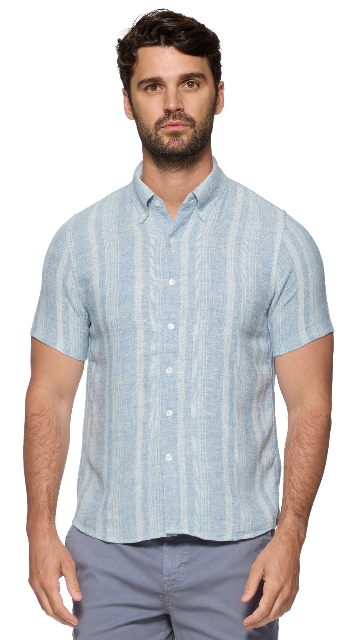 Flag & Anthem Oceanside Linen Blend Shirt - Multiple Colors