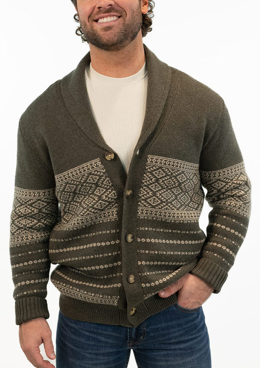 The Normal Brand Fair Isle Cardigan