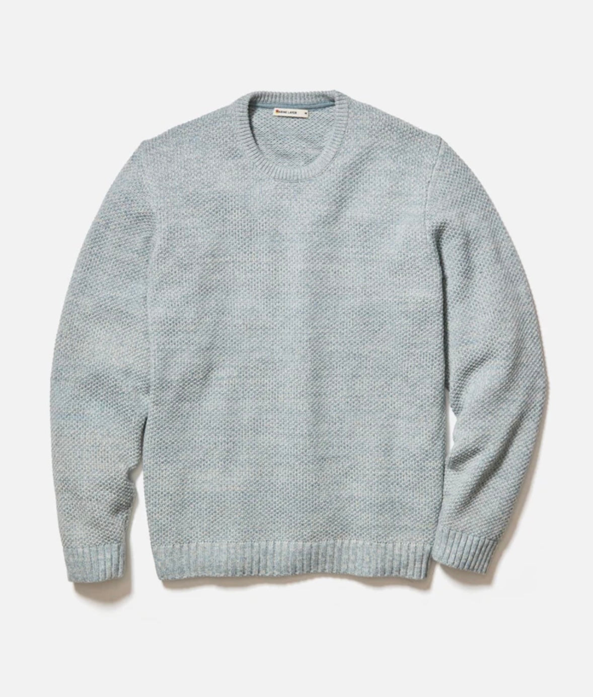 Marine Layer Marl Crew Ribbed Sweater