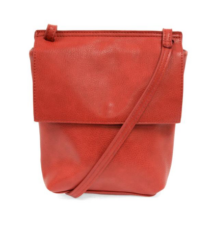 Joy Susan Vegan Leather Aimee Front Flap Crossbody - Multiple Colors